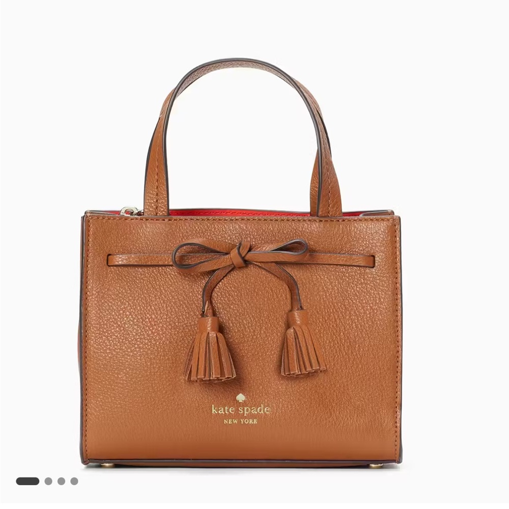 Kate Spade New York Hayes Street Isobel Small Leather Satchel Bag w/ Strap
NEW